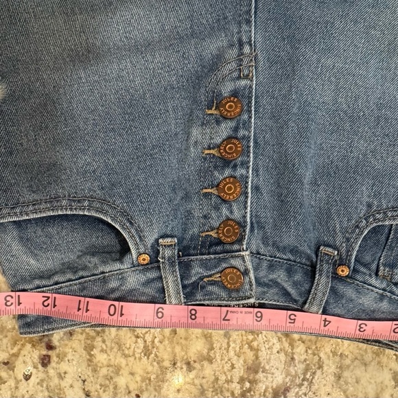 Sincerely Jules Button fly Stretchy Denim Size 1/25 D1.2 - Picture 8 of 14